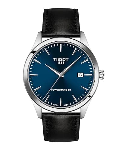 Tissot Classic Dream Swiss Automatic 40mm Blue Dial Men's Watch | Minimalist & Durable thumbnail 1