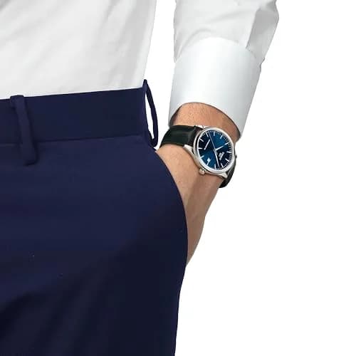 Tissot Classic Dream Swiss Automatic 40mm Blue Dial Men's Watch | Minimalist & Durable thumbnail 2