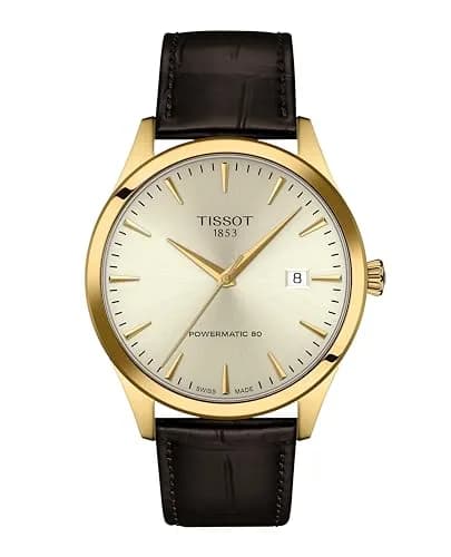 Tissot Classic Dream Swiss Automatic Men’s Watch 40mm Ivory Dial | Elegant & Durable thumbnail 1