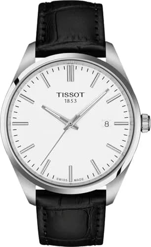Tissot PR 100 Swiss Quartz 40mm White Dial Men’s Watch | Water-Resistant, Minimalist Design thumbnail 1