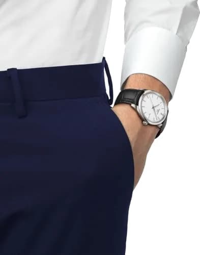 Tissot PR 100 Swiss Quartz 40mm White Dial Men’s Watch | Water-Resistant, Minimalist Design thumbnail 2