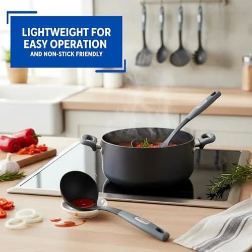 Wearever 6 Piece Nylon Kitchen Utensil Set | Durable, Heat-Resistant, Nonstick Friendly (70-120 chars) thumbnail 4