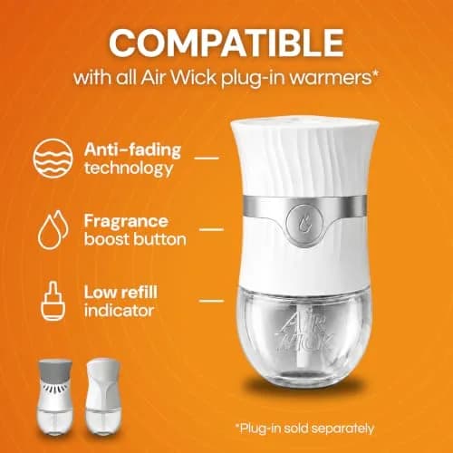 Air Wick Plug In Refills Pumpkin Spice Scented Oil 2.69 ml (0.09 Fl Oz) | Infused with Essential Oils thumbnail 5