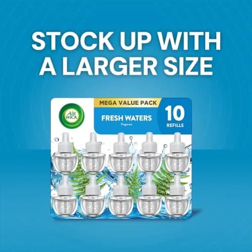 Air Wick Plug In Refills, Fresh Waters | Continuous Fragrance for Up to 70 Days thumbnail 6