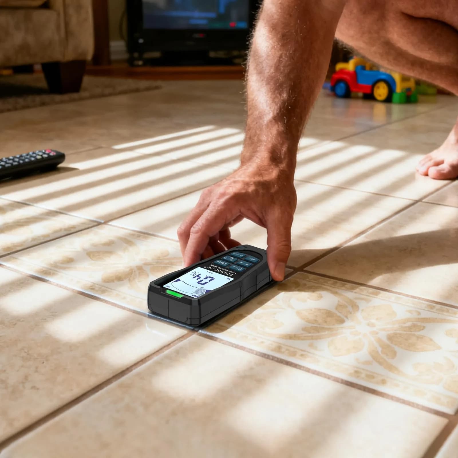 RDINSCOS Pinless & Pin-Type Moisture Meter for Wood, Drywall & Concrete | Digital LCD Moisture Reader with Audible Alarm - view 6