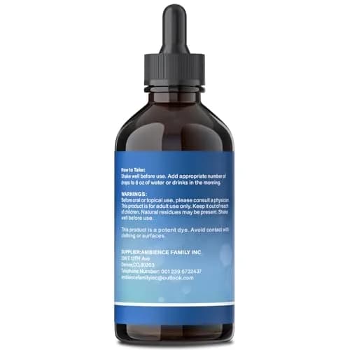 Liophy Methylene Blue Pharmaceutical Grade 5% Drops 120 mL (4.06 Fl Oz) | High Purity 99.99% for Humans thumbnail 8