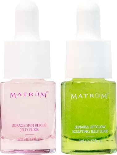 MATRÚM Mini Face Serum Duo | Travel Skincare Sets for All Skin Types with Soothing & Brightening (70-120 chars) thumbnail 1