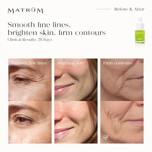 MATRÚM Mini Face Serum Duo | Travel Skincare Sets for All Skin Types with Soothing & Brightening (70-120 chars) thumbnail 4