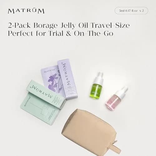 MATRÚM Mini Face Serum Duo | Travel Skincare Sets for All Skin Types with Soothing & Brightening (70-120 chars) thumbnail 9