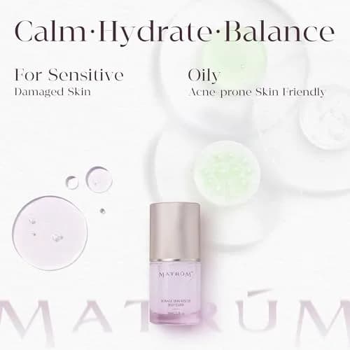 MATRÚM Organic Barrier Repair Face Serum – Brightening, Firming & Hydrating Serum for Dry & Sensitive Skin, Soothes Redness & Dryness, with Niacinamide, Vitamin E & Camelina Seed Oil thumbnail 6