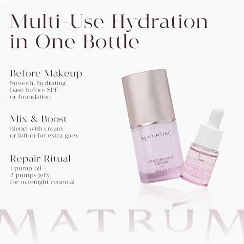 MATRÚM Organic Barrier Repair Face Serum – Brightening, Firming & Hydrating Serum for Dry & Sensitive Skin, Soothes Redness & Dryness, with Niacinamide, Vitamin E & Camelina Seed Oil thumbnail 7