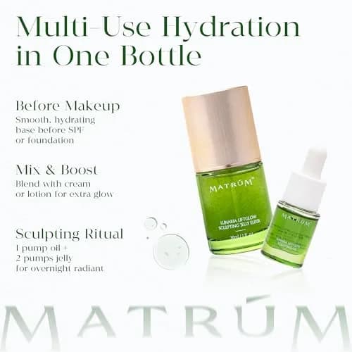 MATRÚM Organic Anti Aging Serum 1 Fl Oz | Firming & Brightening Face Oil for Sensitive Skin thumbnail 8