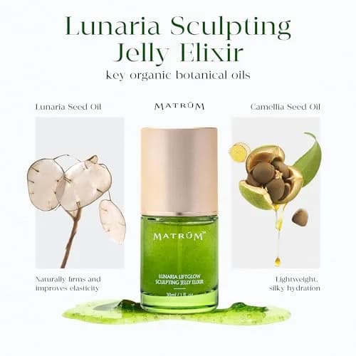 MATRÚM Organic Anti Aging Serum 1 Fl Oz | Firming & Brightening Face Oil for Sensitive Skin thumbnail 3