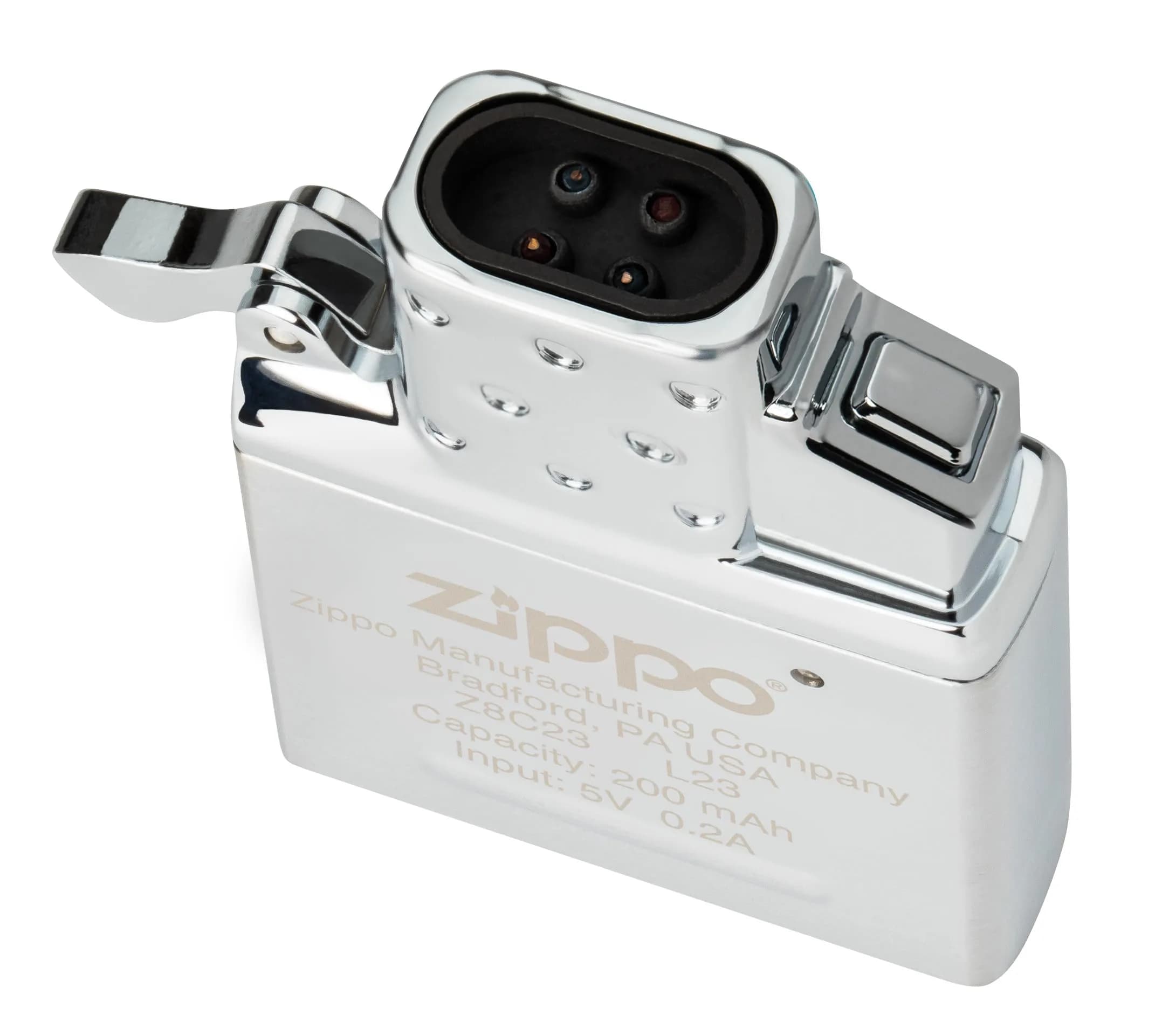 Zippo Double Arc Insert for Windproof Lighters | Rechargeable USB-C, CE Certified — Double Arc Insert - Usb-c