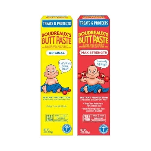 Boudreaux's Butt Paste Diaper Rash Ointment & Cream 240ml (8 oz) | Fast Relief for Baby's Delicate Skin thumbnail 1