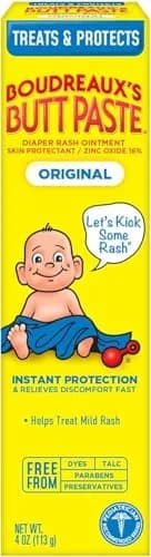 Boudreaux's Butt Paste Diaper Rash Ointment & Cream 240ml (8 oz) | Fast Relief for Baby's Delicate Skin thumbnail 2