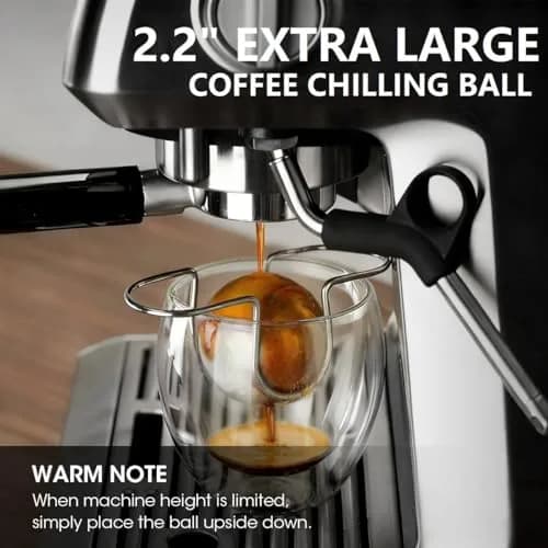 AIEVE XL Espresso Cooling Ball 2 Pack | Rapidly Chills Espresso for Smoother Taste thumbnail 4