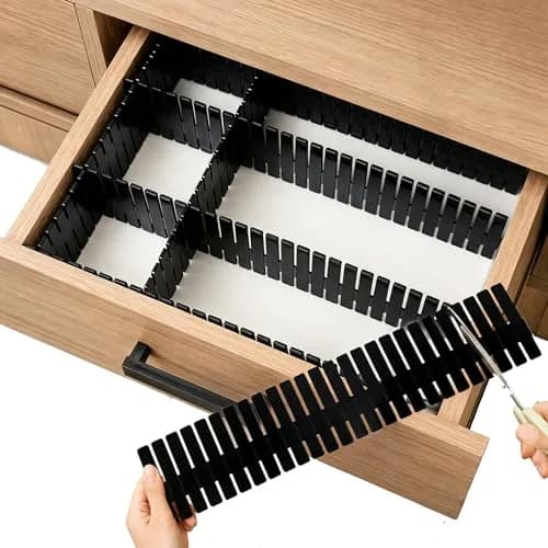 Bofoho Adjustable Drawer Dividers 32 Pack | Cut-to-Fit DIY Organizers for Kitchen & Closet thumbnail 1