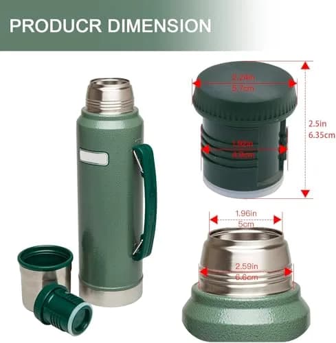 ChangTa Thermo Stopper for Stanley Wide Mouth Bottles | Leak-Proof, BPA-Free, Easy Fit thumbnail 4