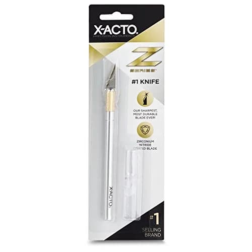 X-Acto Z-Series #1 Precision Utility Knife with Zirconium Nitride Blade, 22.86 cm (9.0 inches) Aluminum Handle | Pack of 18 thumbnail 4