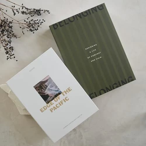 ZICOTO Decorative Books Set of 2 | Modern Home Accent for Coffee Table & Shelf thumbnail 5
