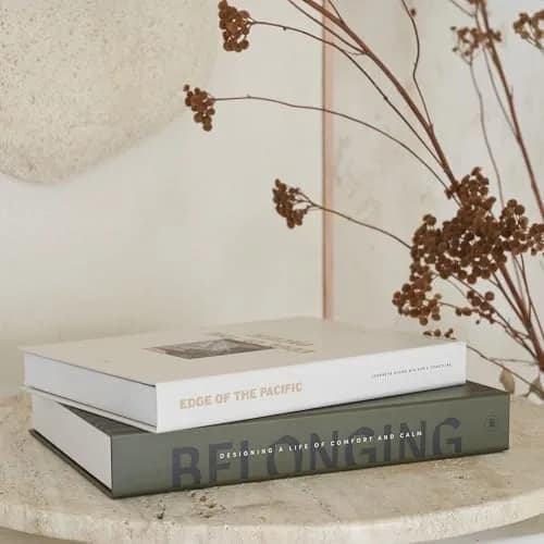 ZICOTO Decorative Books Set of 2 | Modern Home Accent for Coffee Table & Shelf thumbnail 7