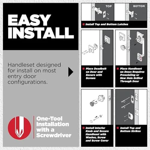 Kwikset 660 Deadbolt Lock Satin Nickel | SmartKey Security for Enhanced Home Protection thumbnail 4