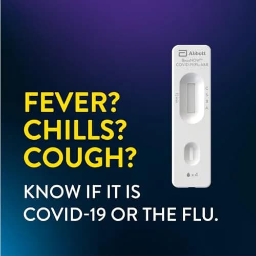 BinaxNOW COVID-19/Flu A&B Combo Self Test Kit | 10 Tests, 15 Min Results, Reliable Home Testing thumbnail 4