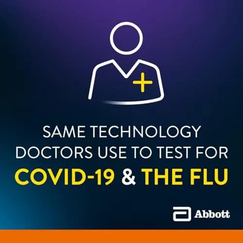 BinaxNOW COVID-19/Flu A&B Combo Self Test Kit | 10 Tests, 15 Min Results, Reliable Home Testing thumbnail 6