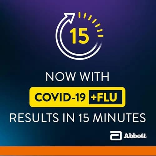 BinaxNOW COVID-19/Flu A&B Combo Self Test Kit | 10 Tests, 15 Min Results, Reliable Home Testing thumbnail 8