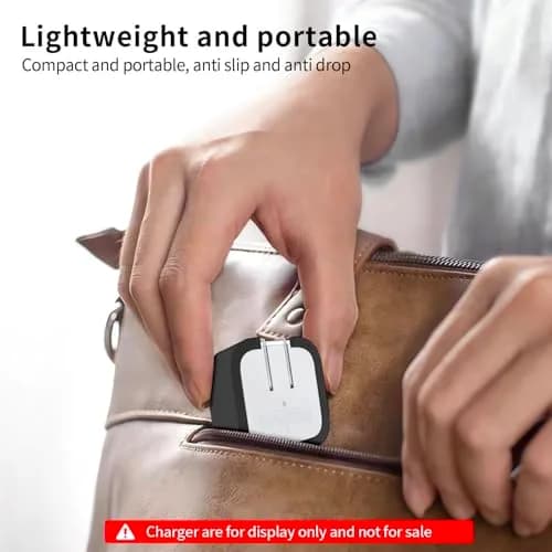 Seanai Black Silicone Charger Case for Apple 40W Dynamic Power Adapter | Protects Against Scratches & Dirt thumbnail 8