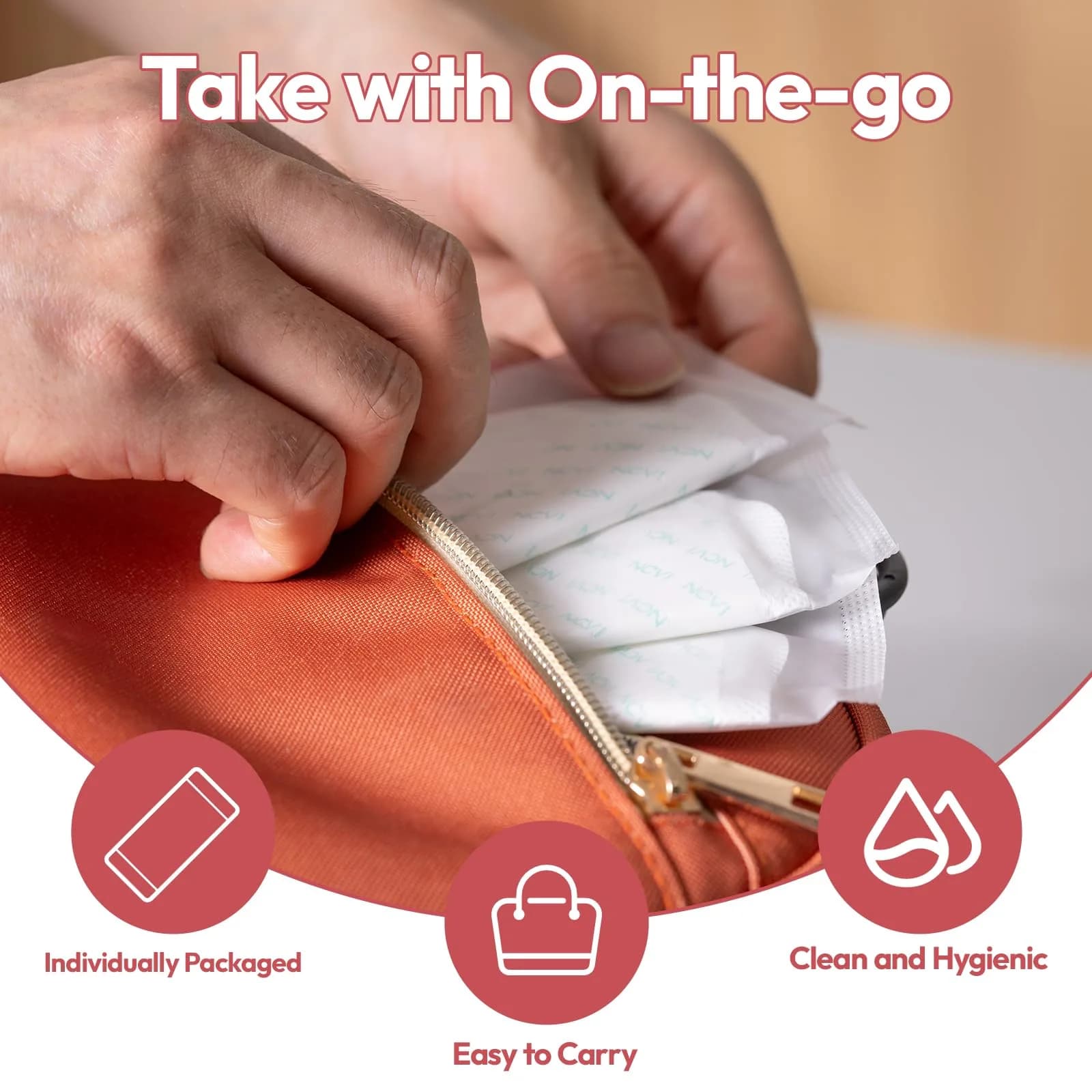 NCVI Disposable Nursing Pads | Ultra-Thin Comfort for New Mothers - view 7