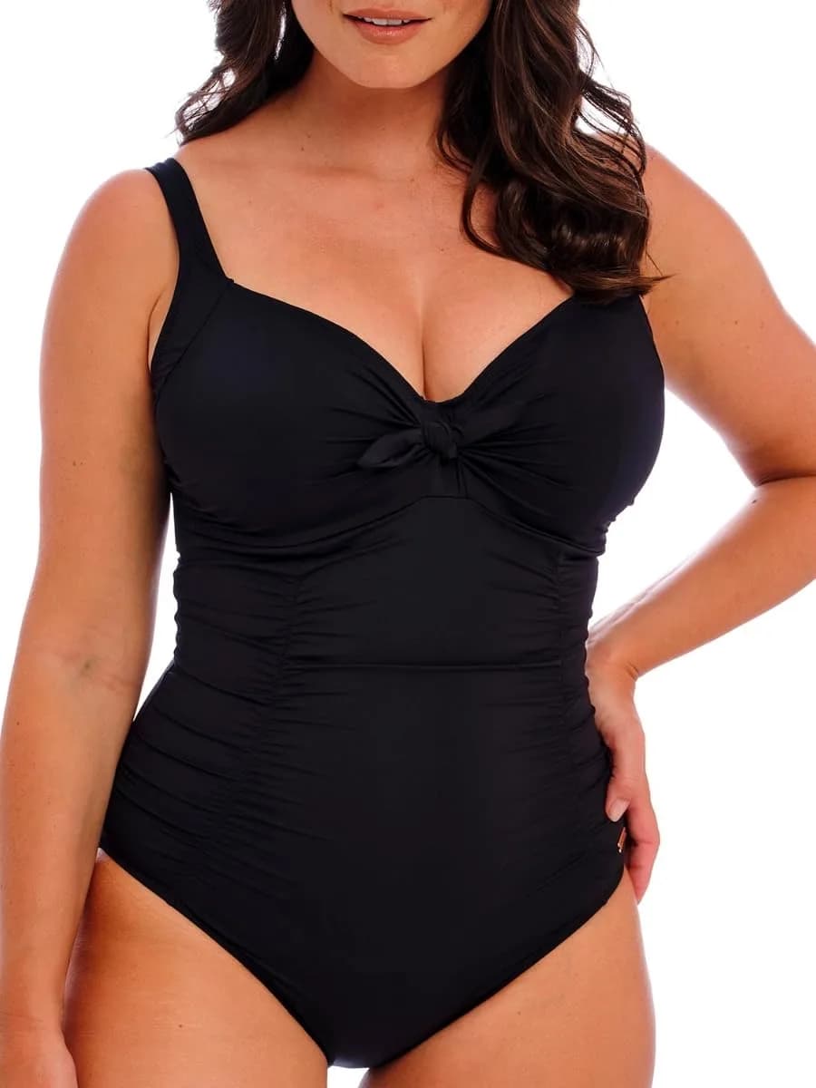 Fantasie Merissa Underwire Swimsuit 36F | Support & Style with UK Sizing (70-120 chars) — Black