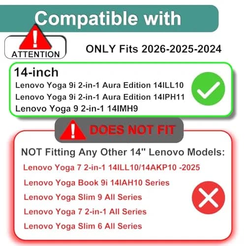 KEANBOLL Tempered Glass Screen Protector 14" | Ultra HD, Scratch-Resistant for Lenovo Yoga 9i Aura Edition & Yoga 9 thumbnail 2