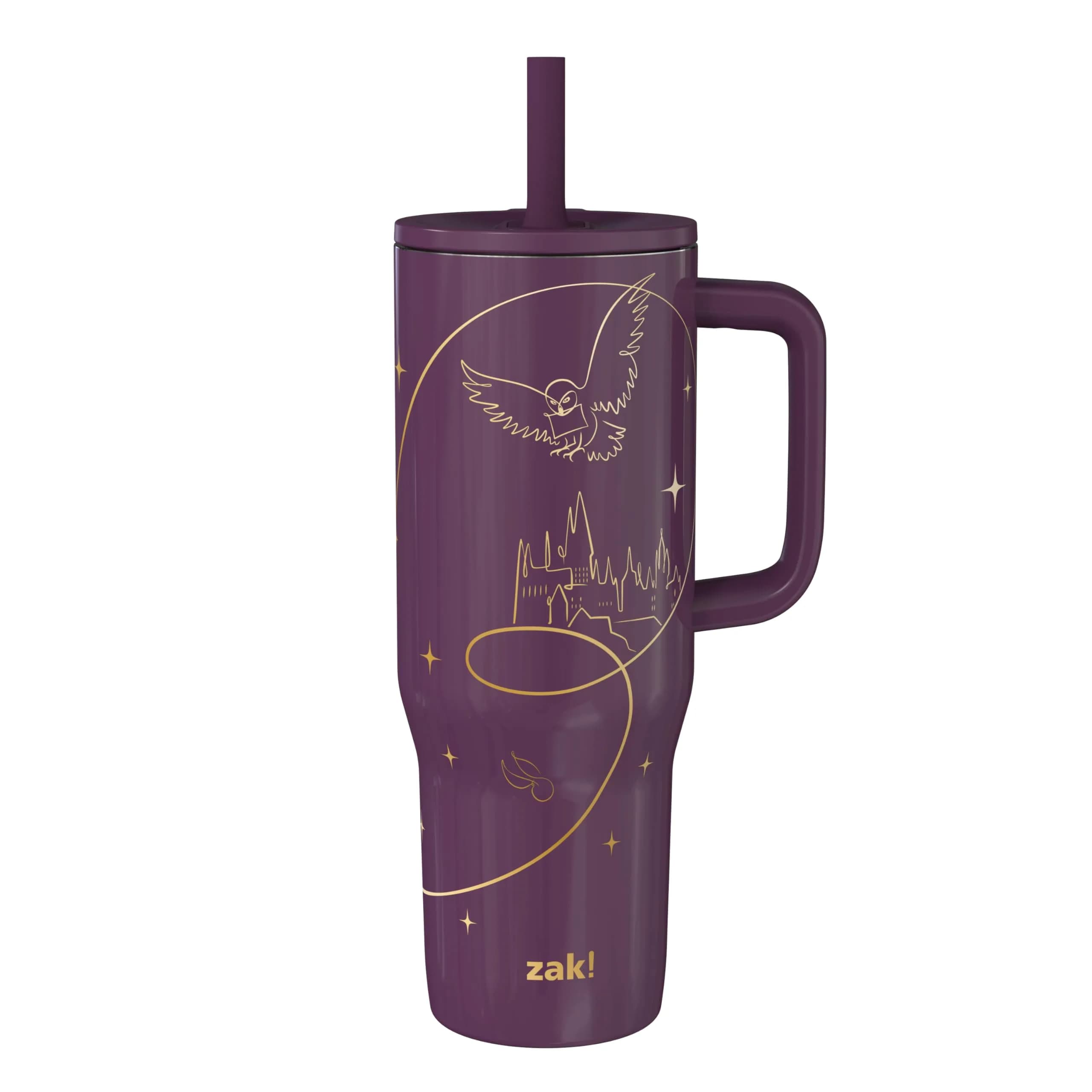 Zak Designs Harry Potter 30oz Insulated Stainless Steel Tumbler | Spill-Proof Travel Mug for Fans — Harry Potter