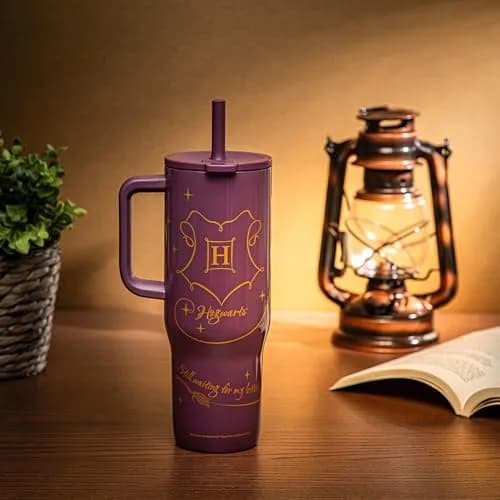 Zak Designs Harry Potter 30oz Insulated Stainless Steel Tumbler | Spill-Proof Travel Mug for Fans thumbnail 3