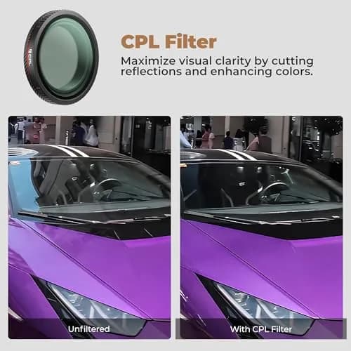 Freewell CPL Filter for DJI Osmo Nano 1mm (0.04in) | Reduces Glare & Enhances Contrast thumbnail 2