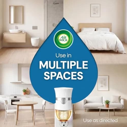 Air Wick Plug In Refills Deep Blue Sea & Beach Wood 4 ct (2.69 Fl Oz Total) | Concentrated Formula Area Deodorizer thumbnail 7