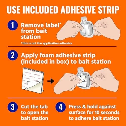 TERRO Indoor Liquid Ant Baits with Adhesive Strips for Discreet Baiting - 20 Count | Kills Visible Ants and Hidden Colonies thumbnail 2