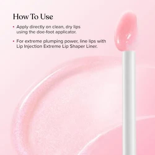 Too Faced Lip Injection Lip Gloss Cooling Plumper - Sweet Spot (Cool Vivid Lavender) 6.5ml (0.2 Fl Oz) | Instant Volume & Shine thumbnail 4