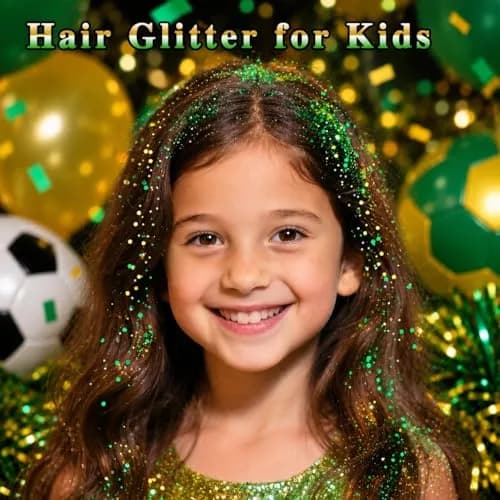 MEICOLY Green and Gold Body Glitter | 50ml (1.76 OZ) Sparkle for Festivals thumbnail 4