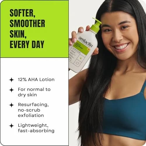 AmLactin Daily Nourish Therapeutic Body Lotion 828ml (28.2 Fl Oz) | Exfoliates & Moisturizes Rough, Dry Skin thumbnail 2