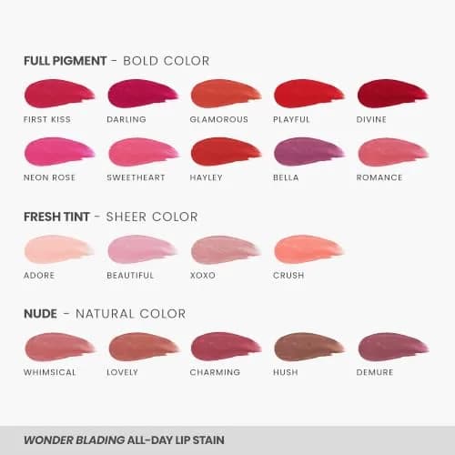 Wonderskin Wonder Blading Lip Stain Kit Demure 4ml (0.14 Fl Oz) | Long-Lasting, Waterproof, Peel-Off Lip Tint thumbnail 6