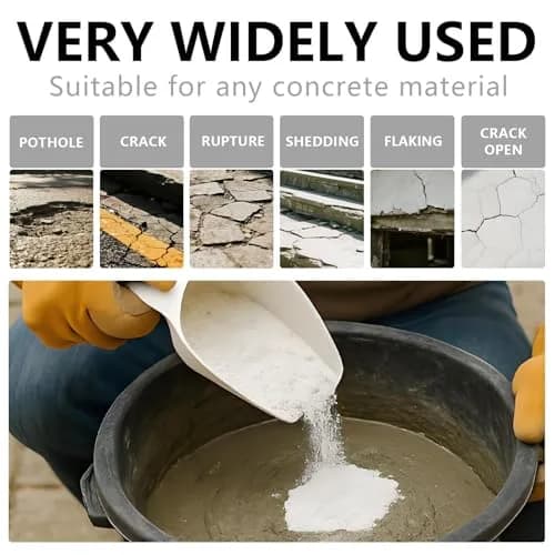 GOODTAKE Concrete Super Plasticizer 2.27 kg (5 Pounds) | High Range Water Reducer for Superior Strength and Workability thumbnail 3