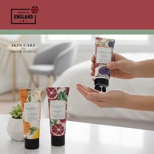 Pecksniff's Luxury Hand Cream – Moisturizing Skincare for Women & Men, 3x100ml | Enchanted Winter Scents thumbnail 6