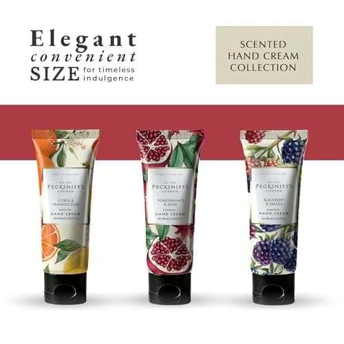 Pecksniff's Luxury Hand Cream – Moisturizing Skincare for Women & Men, 3x100ml | Enchanted Winter Scents thumbnail 8
