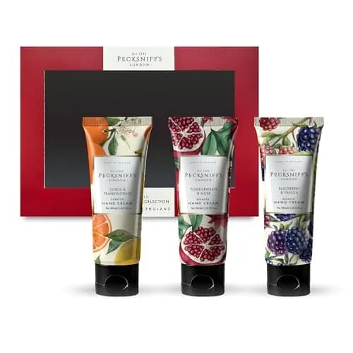 Pecksniff's Luxury Hand Cream – Moisturizing Skincare for Women & Men, 3x100ml | Enchanted Winter Scents thumbnail 2