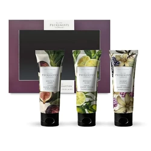 Pecksniff's Luxury Hand Cream Gift Set – Wildwood Collection, 3 x 100ml Moisturizers for Hands, Designed in England thumbnail 2