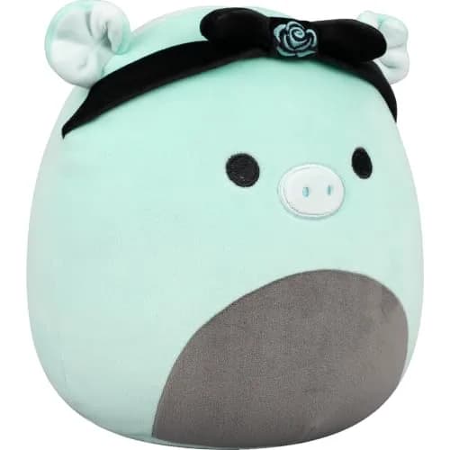 Squishmallows Original 8in Matilde the Teal Pig with Rose Headband | Ultrasoft Plush Toy for Kids thumbnail 2