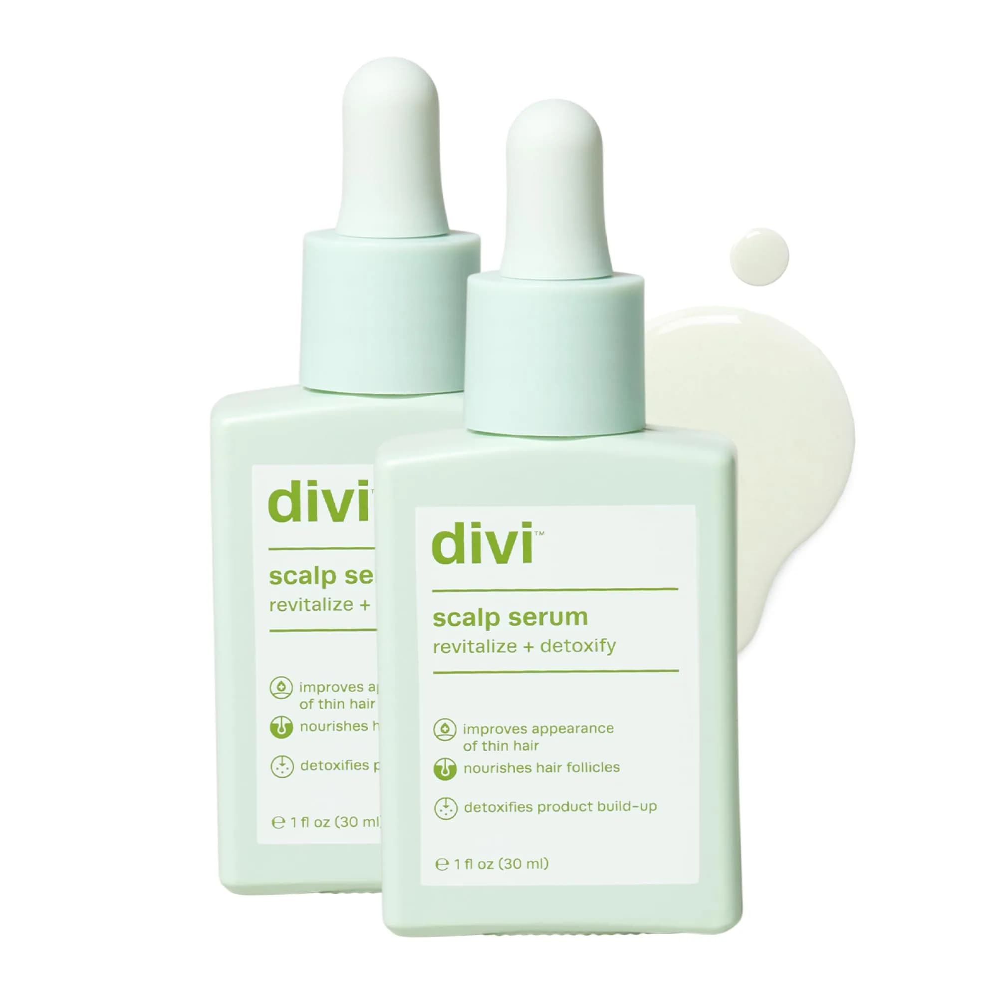 Divi Scalp Serum for Thinning Hair 30ml | Clinically Tested Nourishing Formula with Amino Acids & Rosemary Oil